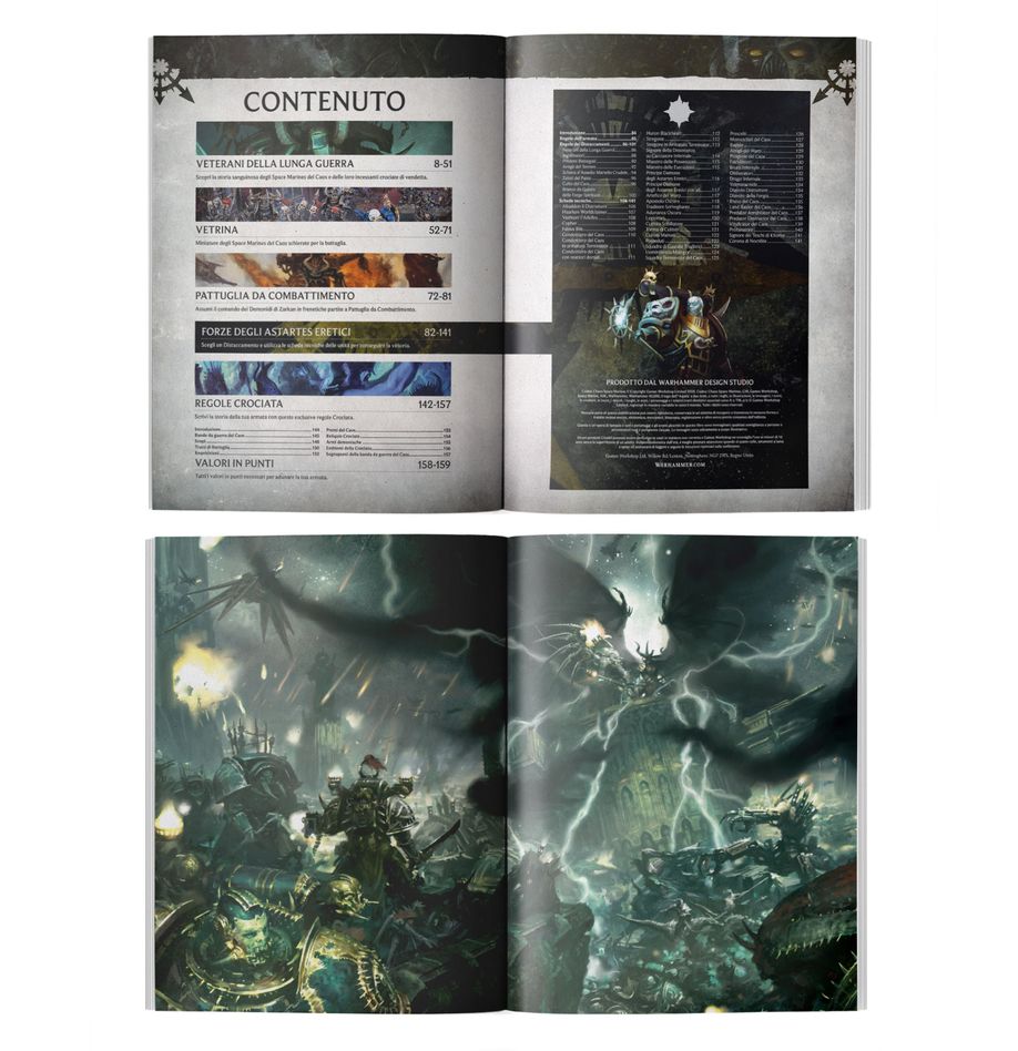 Warhammer 40000 - Chaos Space Marines - Codex (Italiano)
