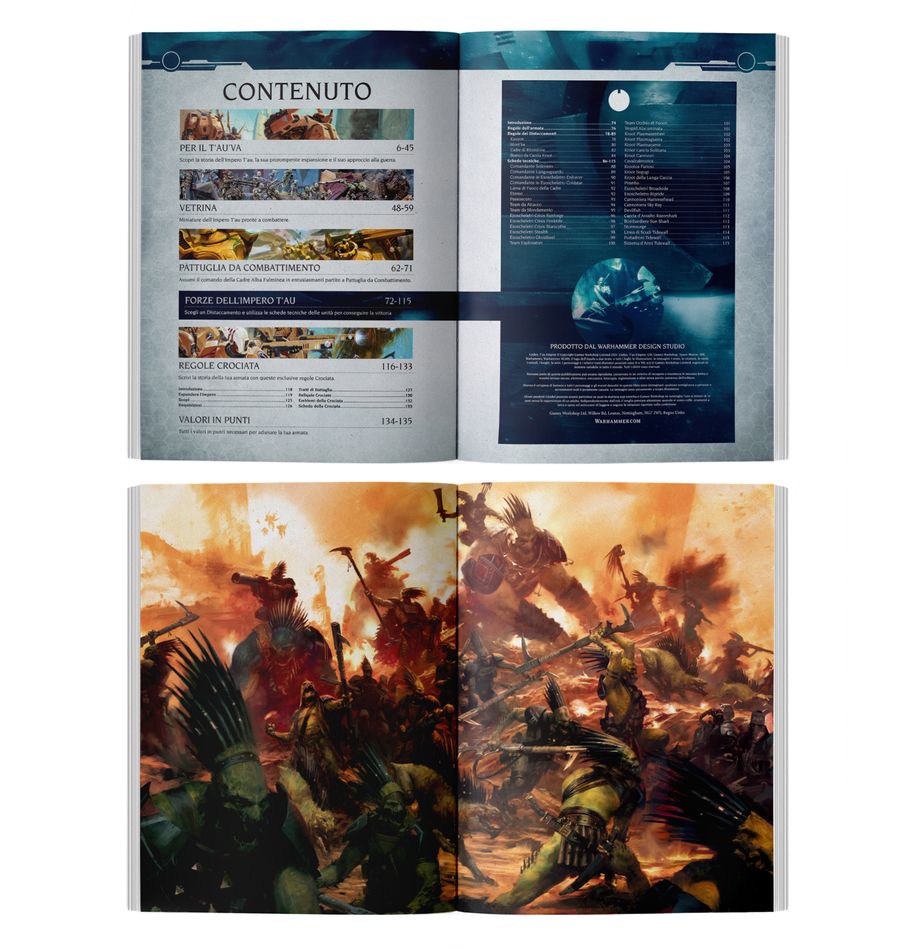 Warhammer 40000 - T'au Empire - Codex ITA