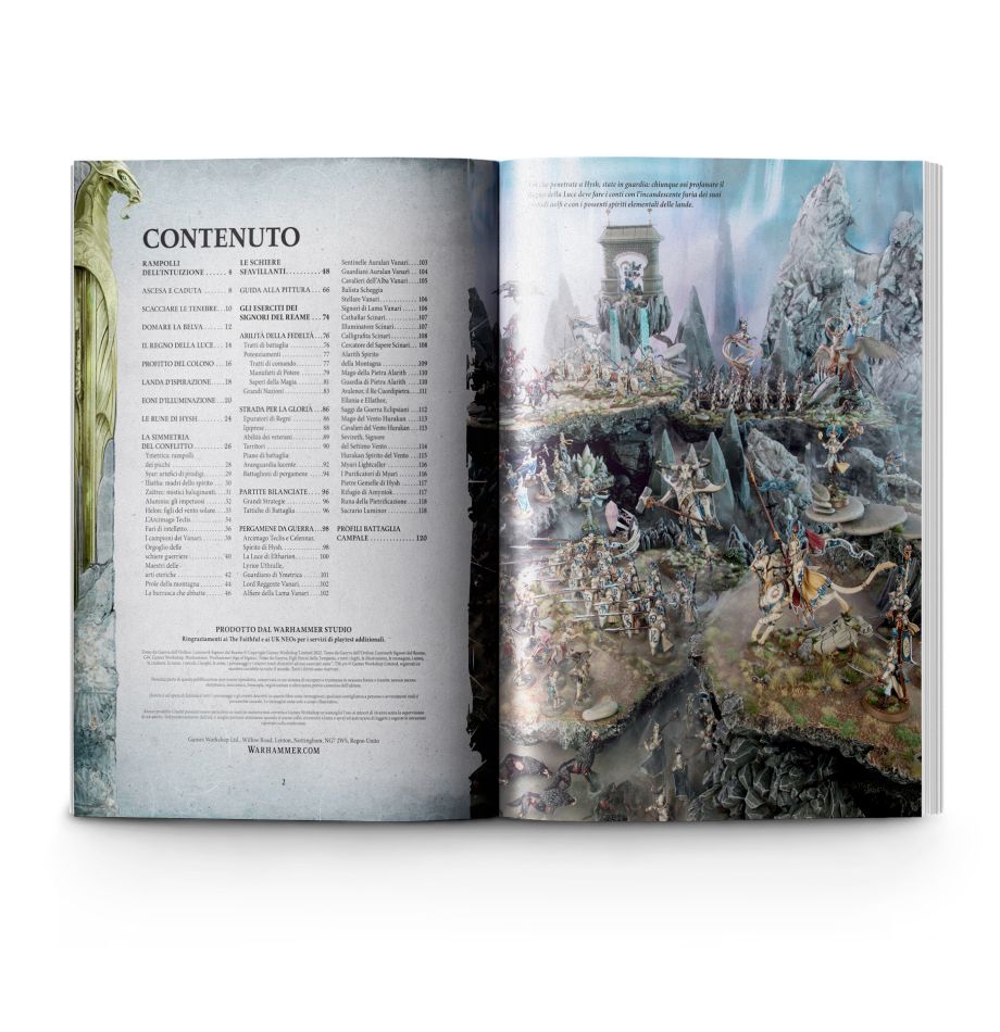 Age of Sigmar - Battletome: Lumineth Realm-Lords - Ita