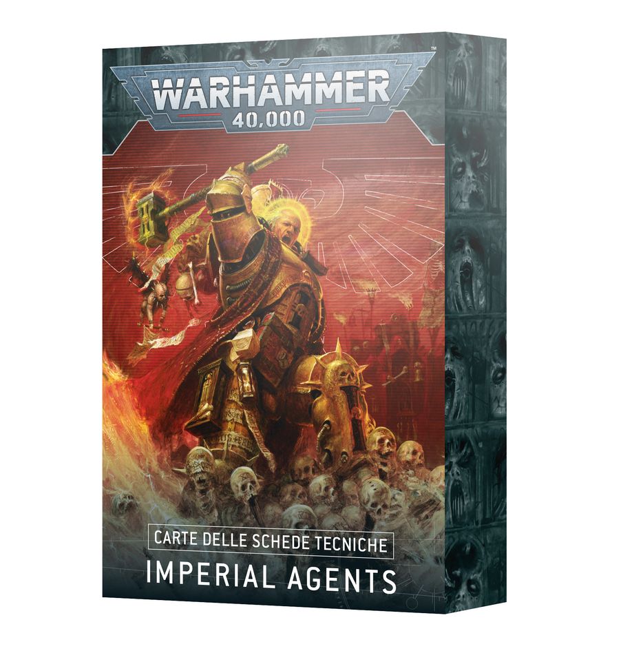 Warhammer 40000 - Imperial Agents - Datasheet Cards ITA