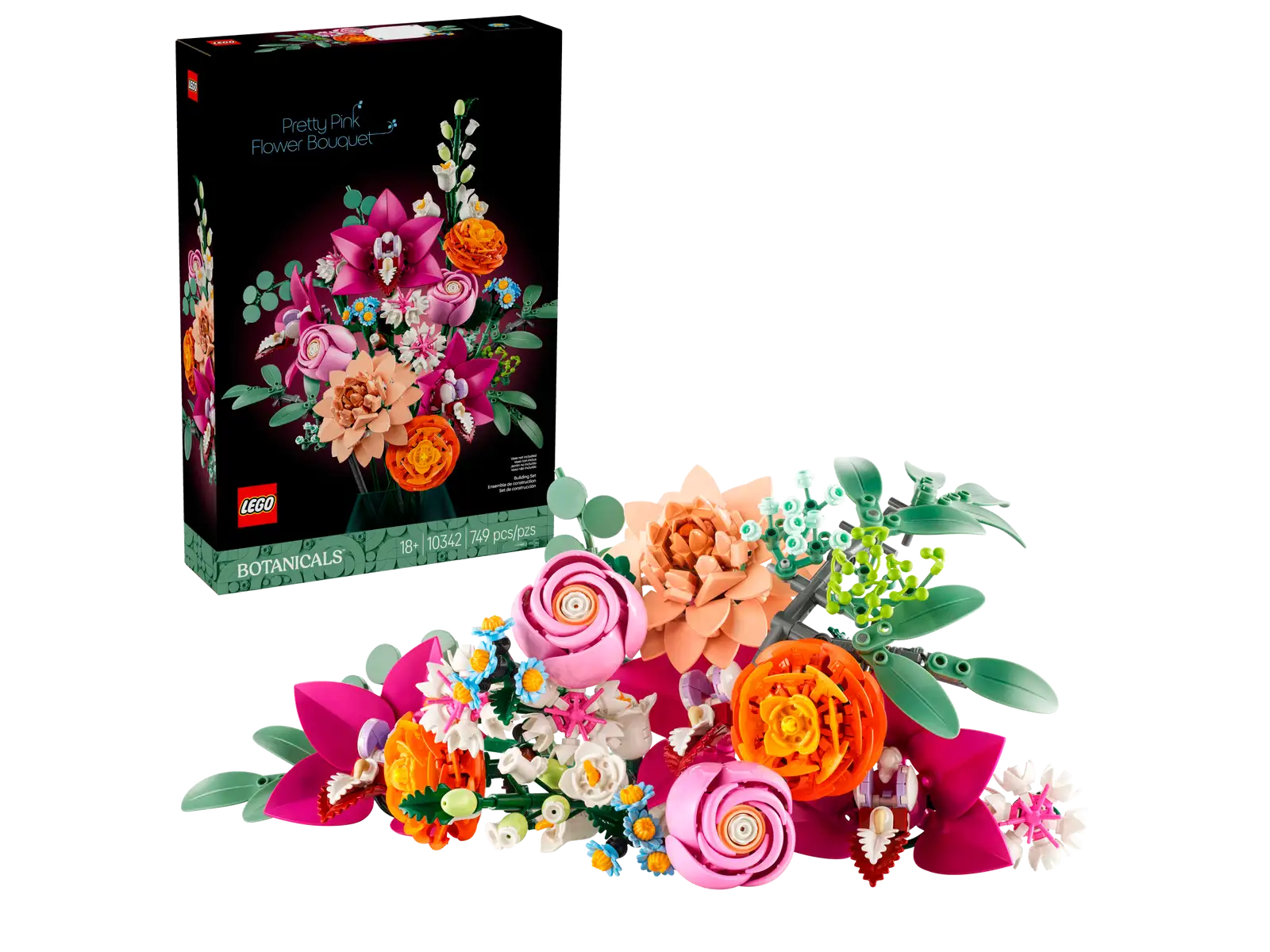 LEGO - 10342 Bouquet di fiori rosa
