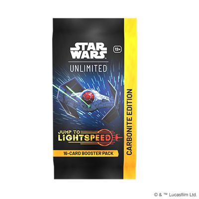 Star Wars: Unlimited - Jump to Lightspeed - Carbonite Booster Box (12) - Eng