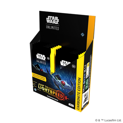 Star Wars: Unlimited - Jump to Lightspeed - Carbonite Booster Box (12) - Eng
