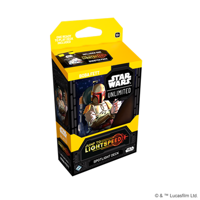 Star Wars: Unlimited - Jump to Lightspeed - Deck: Boba Fett (3) Deck: Han Solo (3) - Ita