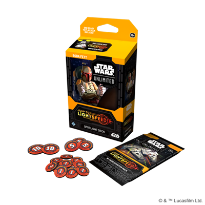Star Wars: Unlimited - Jump to Lightspeed - Deck: Boba Fett (3) Deck: Han Solo (3) - Ita