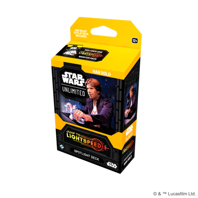 Star Wars: Unlimited - Jump to Lightspeed - Deck: Boba Fett (3) Deck: Han Solo (3) - Ita