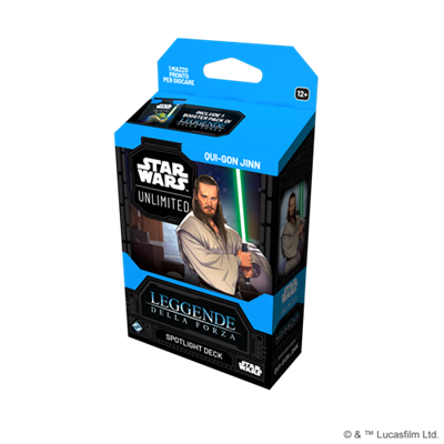 Star Wars: Unlimited - Leggende della Forza - 3 Deck Qui-Gon Jinn + 3 Deck Darth Maul IT