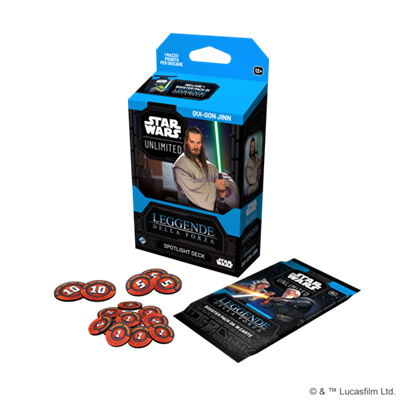 Star Wars: Unlimited - Leggende della Forza - 3 Deck Qui-Gon Jinn + 3 Deck Darth Maul IT