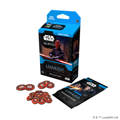 Star Wars: Unlimited - Leggende della Forza - 3 Deck Qui-Gon Jinn + 3 Deck Darth Maul IT