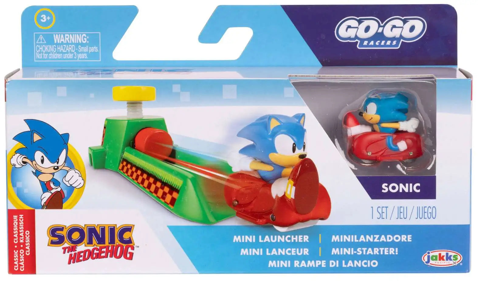 Jakks Pacific - Nintendo - Sonic - Mini Launcher Sonic