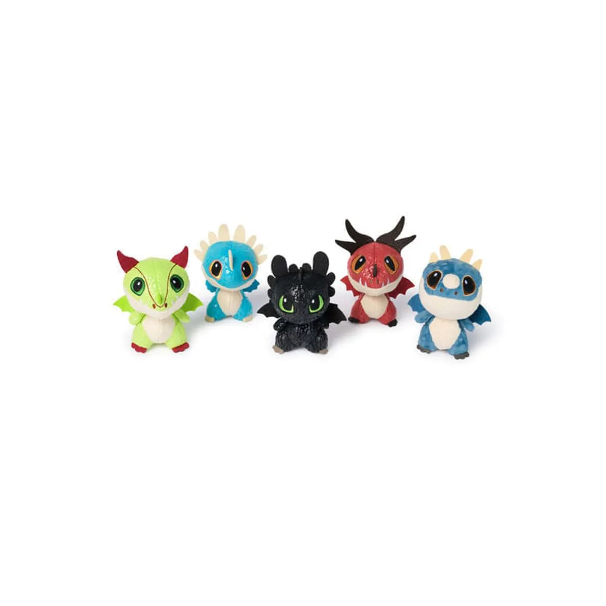 How to Train Your Dragon - Draghi Peluche Assortiti in vassoio