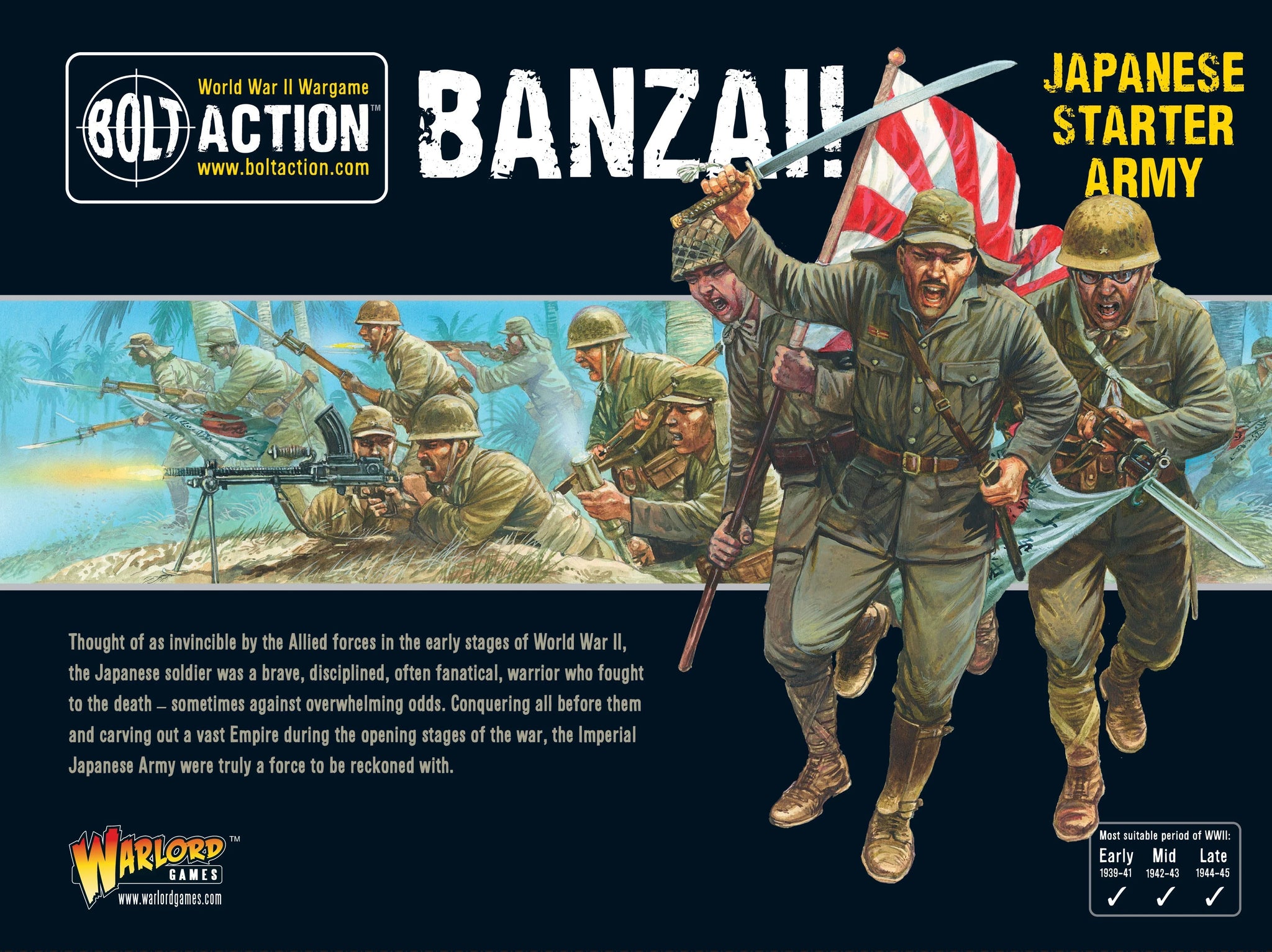 Bolt Action - Banzai! Japanese Starter Army