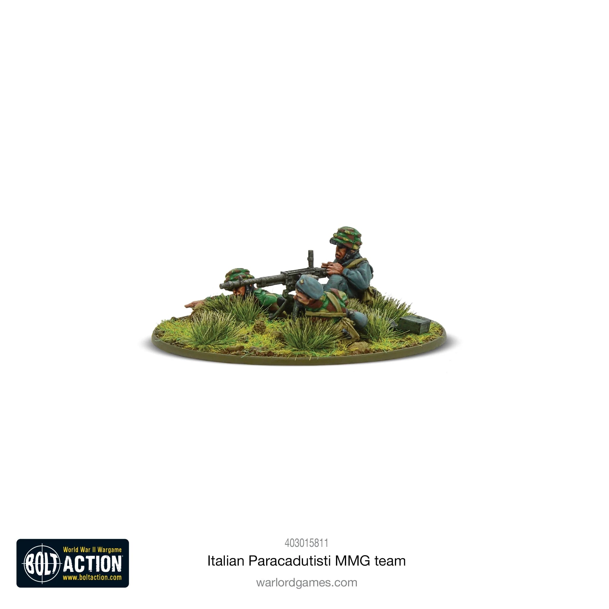 Bolt Action - Italian Airborne Breda medium machine gun team