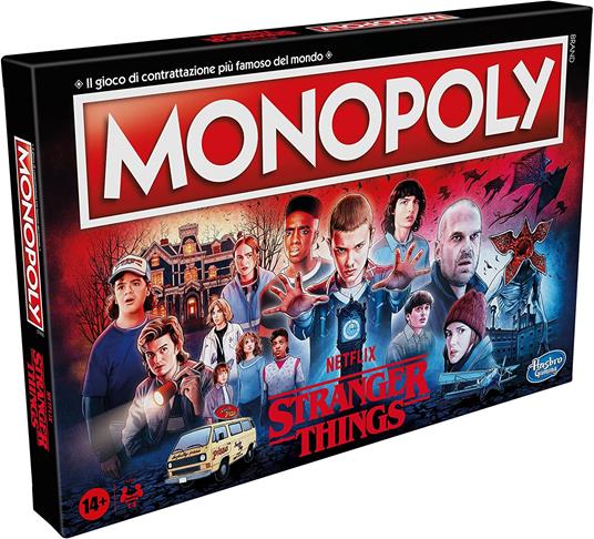 Hasbro - Monopoly - Stranger Things - Gioco da Tavolo