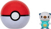 Pokémon - Clip N Go - Oshawott & Poké Ball