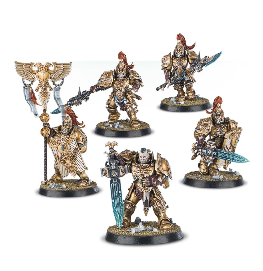 Warhammer 40000 - Adeptus Custodes - Custodian Guard Squad