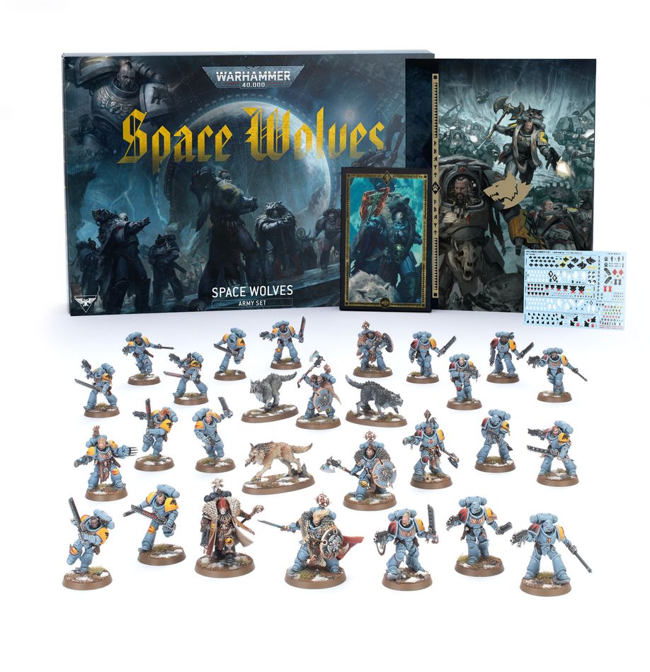 Warhammer 40000 - Space Wolves - Army Set - ENG