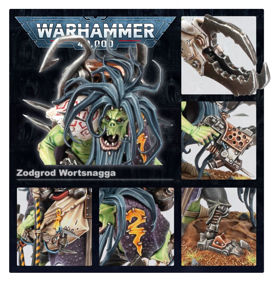 Warhammero 40000 - Orks - Zodgrod Wortsnagga