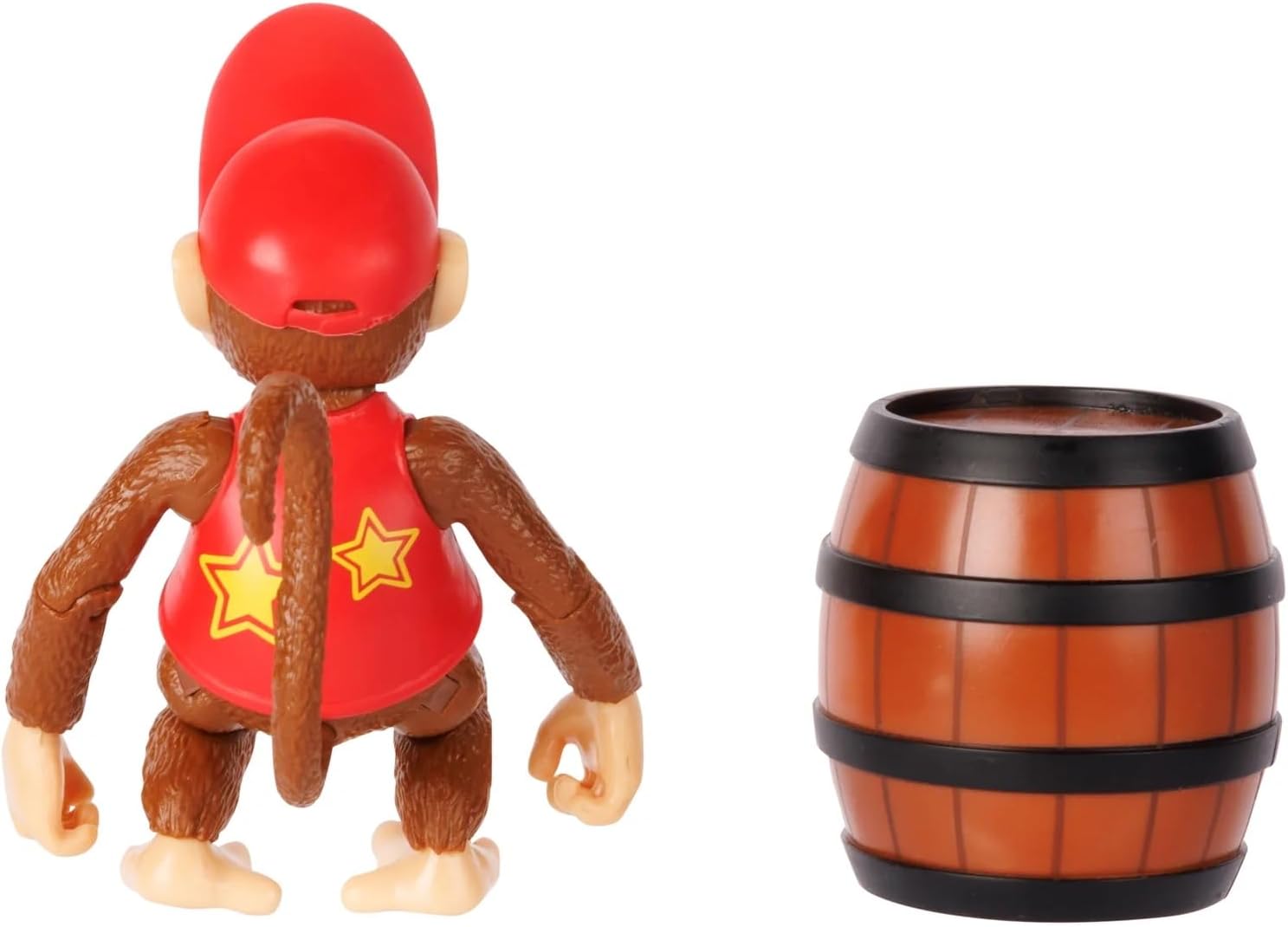 Jakks Pacific - Nintendo - Donkey Kong - Action Figure di Diddy Kong 10 cm