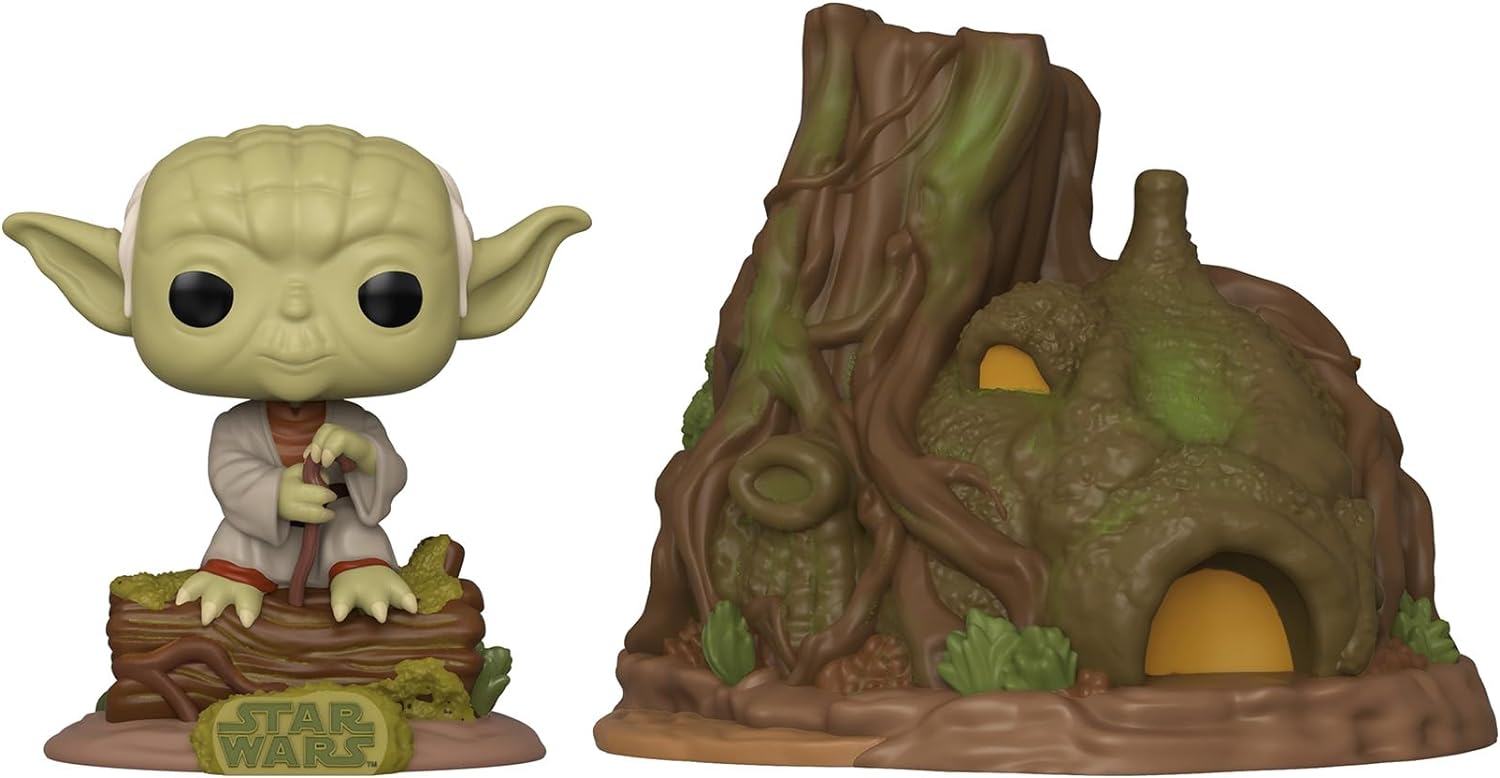 Star Wars POP! Town Vinyl Figure Yoda's Hut Empire Strikes Back 40th Anniversary 9cm