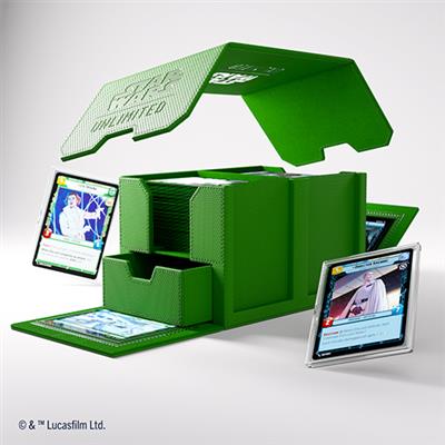 Gamegenic - Star Wars™: Unlimited - Double Deck Pod Green