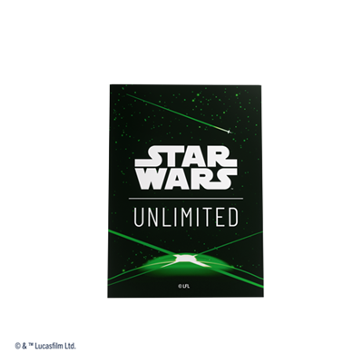 Gamegenic - Star Wars™: ART SLEEVES CARD BACK GREEN