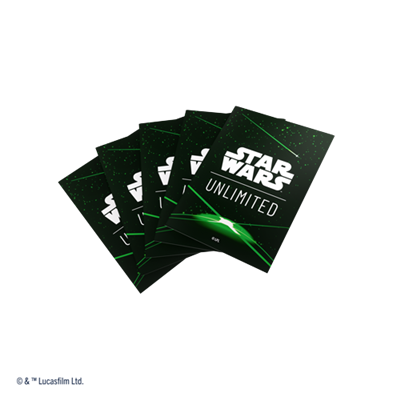 Gamegenic - Star Wars™: ART SLEEVES CARD BACK GREEN