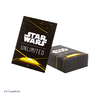 Gamegenic - Star Wars™: ART SLEEVES CARD BACK YELLOW