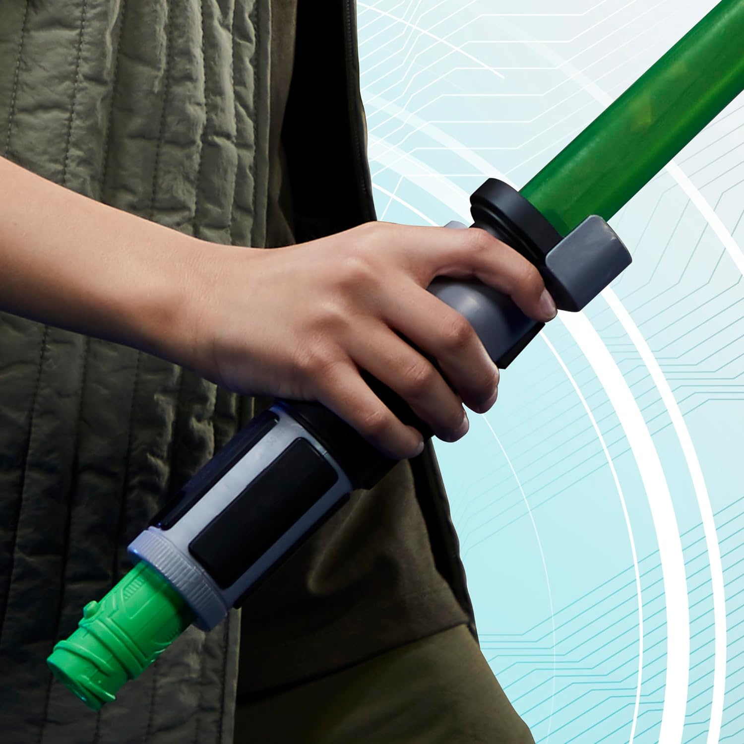 Hasbro - Star Wars Lightsaber Forge - Spada Laser Elettronica di Yoda