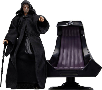 Hasbro - Star Wars - The Black Series - Imperatore Palpatine - Ispirata al film