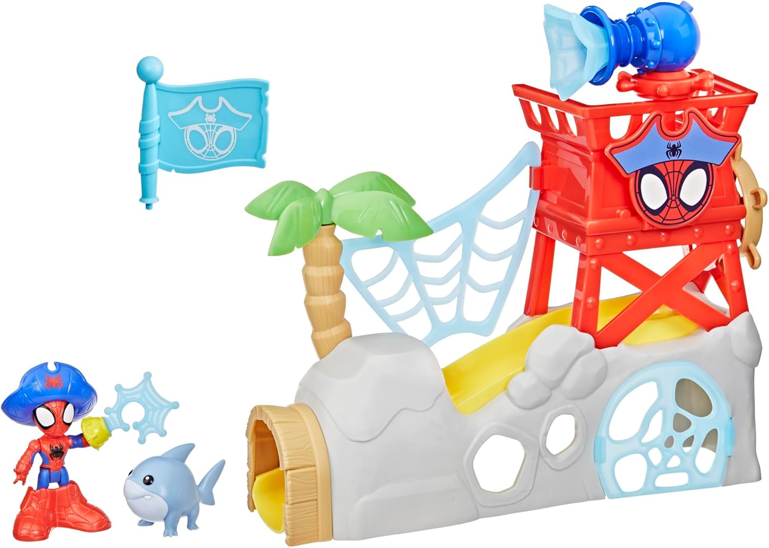 Hasbro - Marvel - Spidey and His Fantastic Friends - Water-Webs - Spidey Island