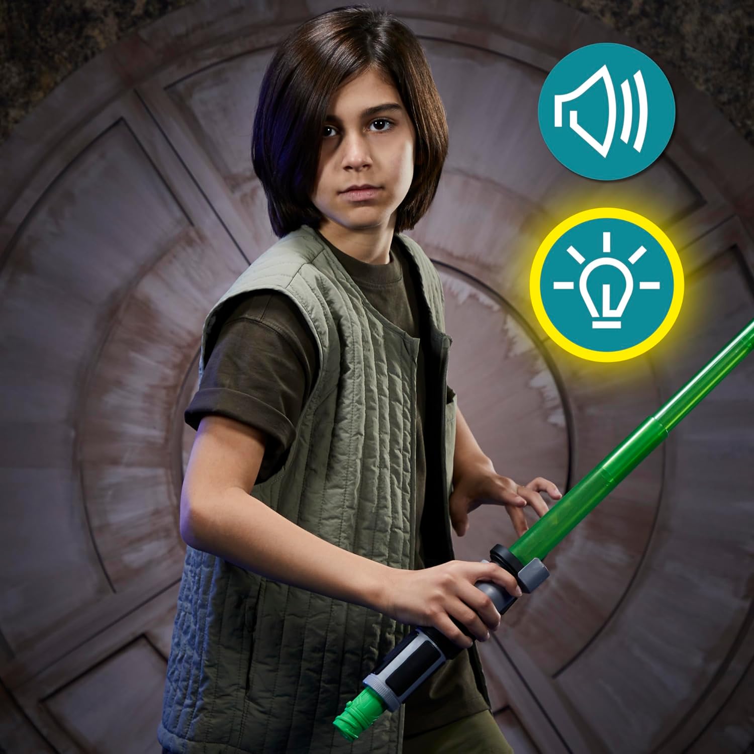 Hasbro - Star Wars Lightsaber Forge - Spada Laser Elettronica di Yoda