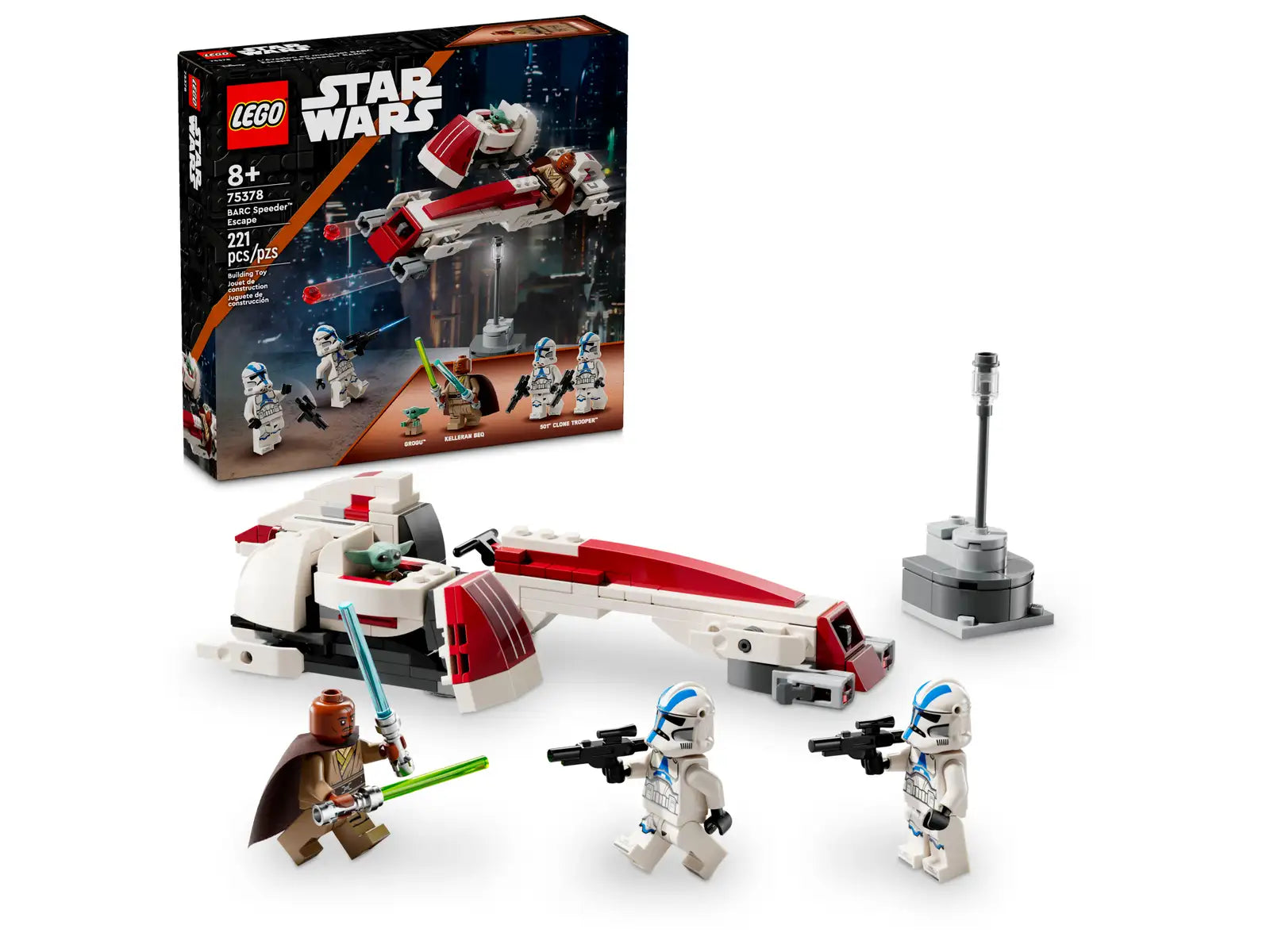 LEGO - Star Wars - 75378 La fuga del BARC Speeder™