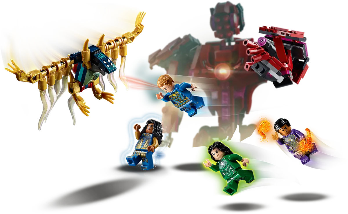 76155 The Eternals in the shadow of Arishem LEGO® Marvel