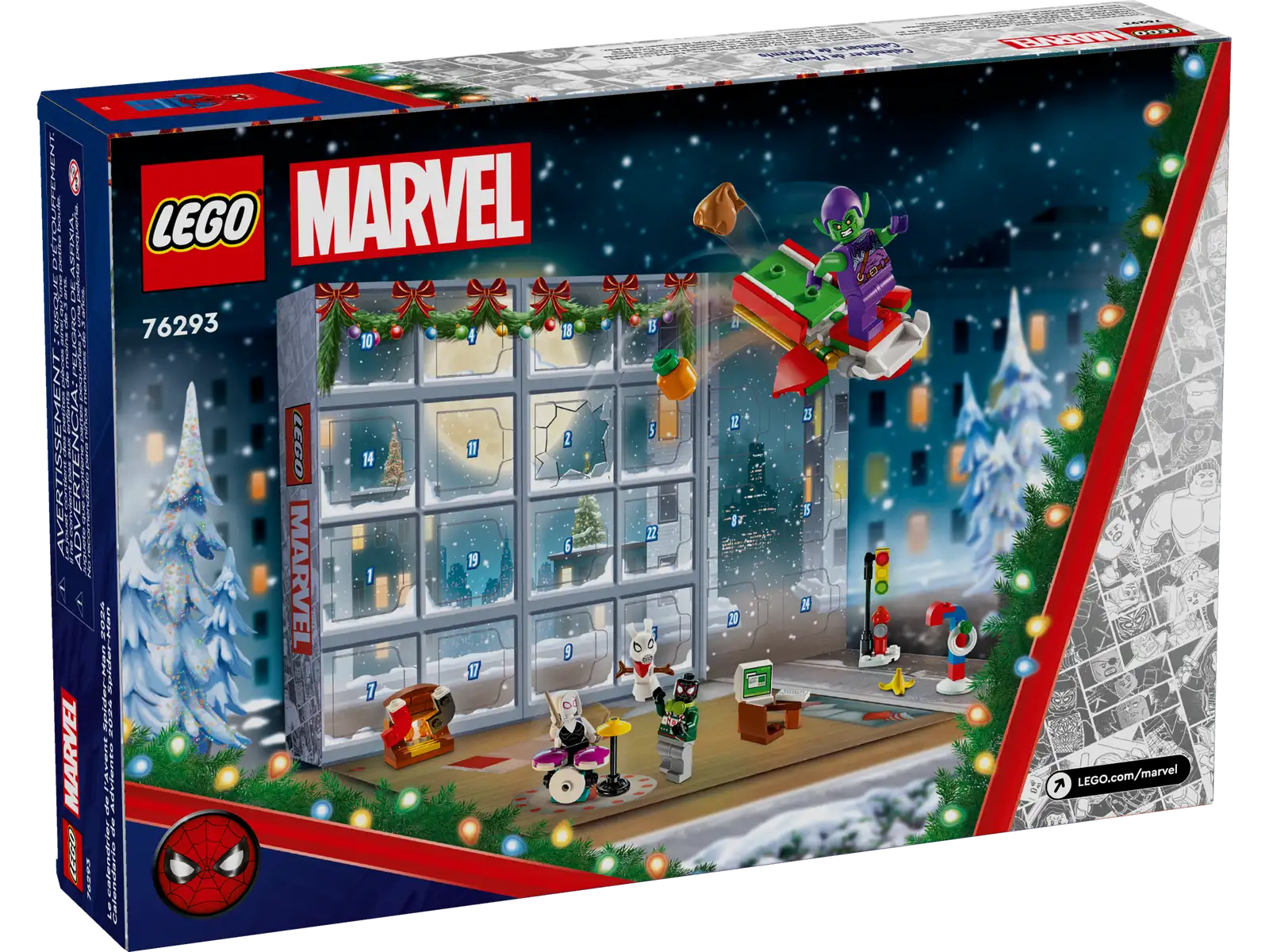 Lego - Marvel - 76293 Calendario dell’avvento 2024 Spider-Man