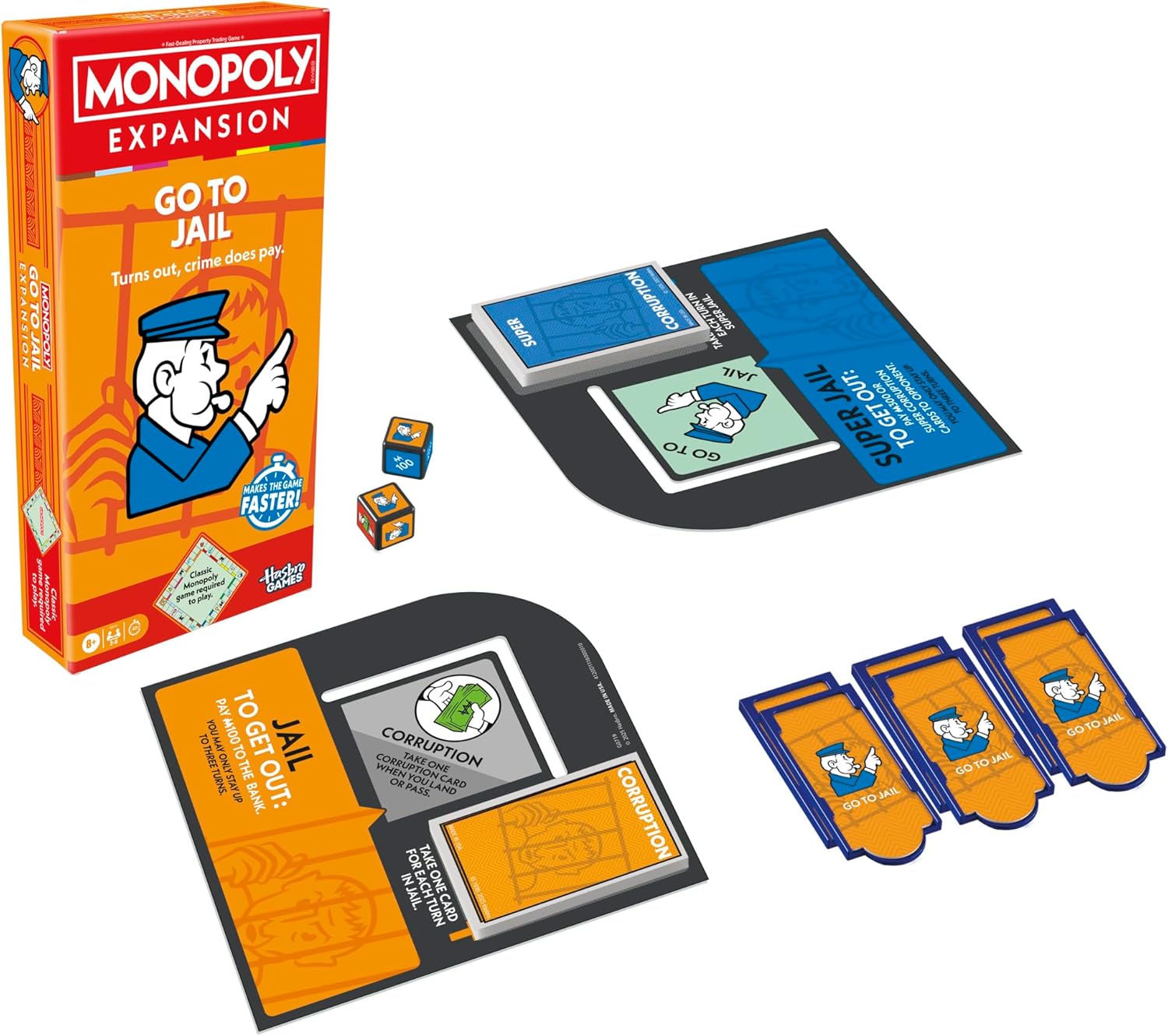 Hasbro - Monopoly Go to Jail