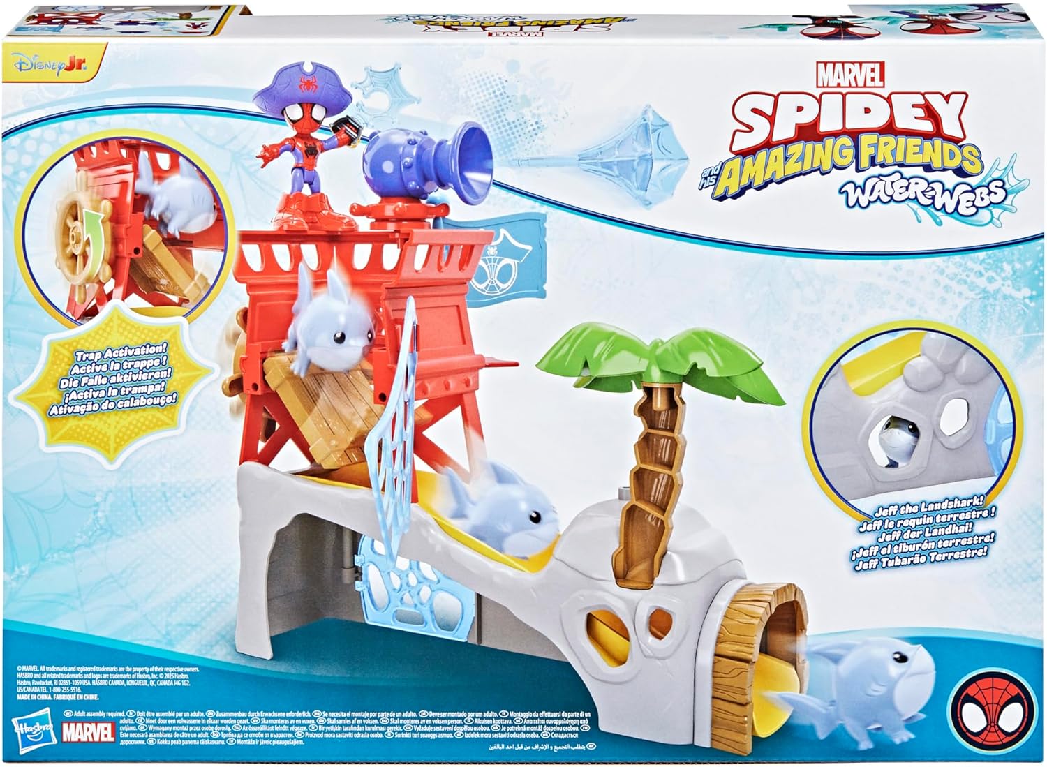 Hasbro - Marvel - Spidey and His Fantastic Friends - Water-Webs - Spidey Island