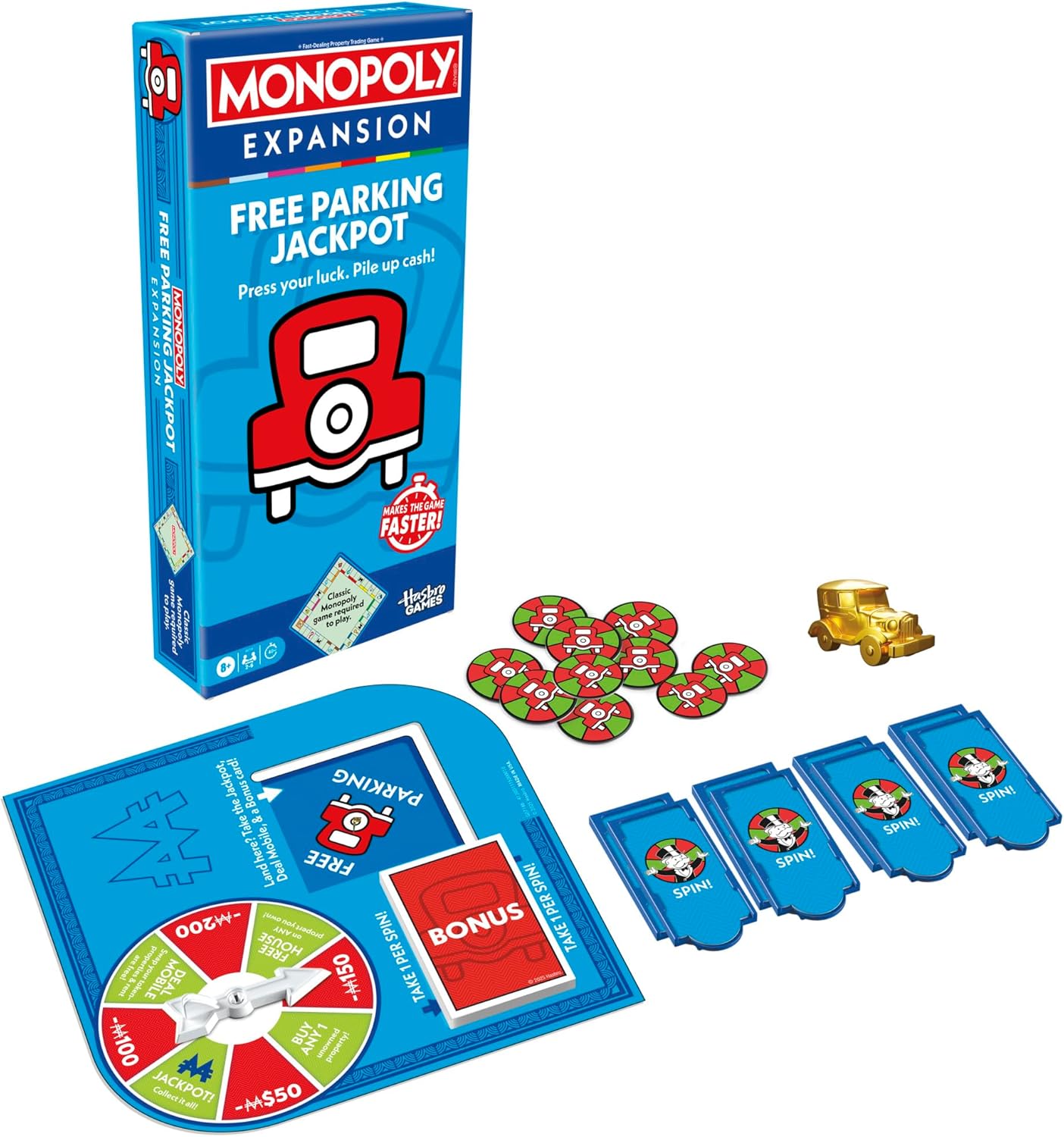 Hasbro - Monopoly Free Parking Jackpot