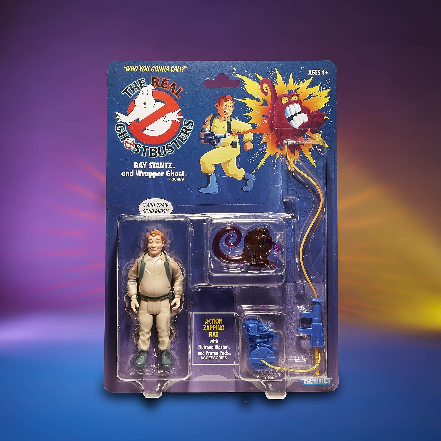 Hasbro Real Ghostbusters Ray Stantz Kenner Classic Action Figure 15cm Articulated with Accessories