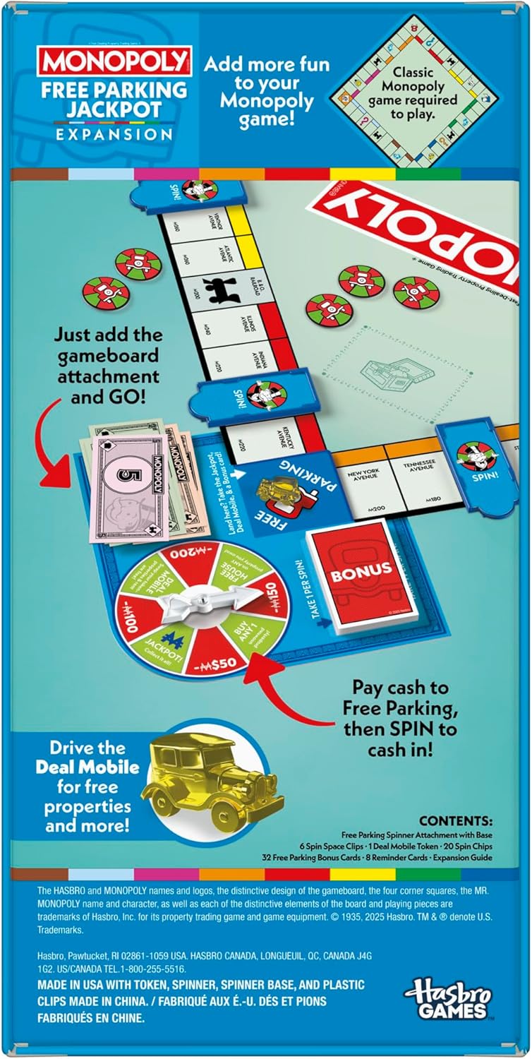 Hasbro - Monopoly Free Parking Jackpot