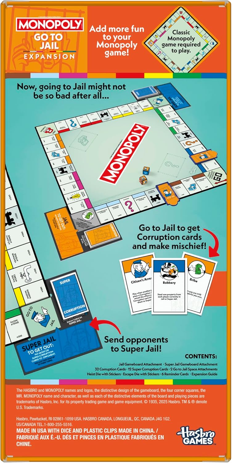 Hasbro - Monopoly Go to Jail