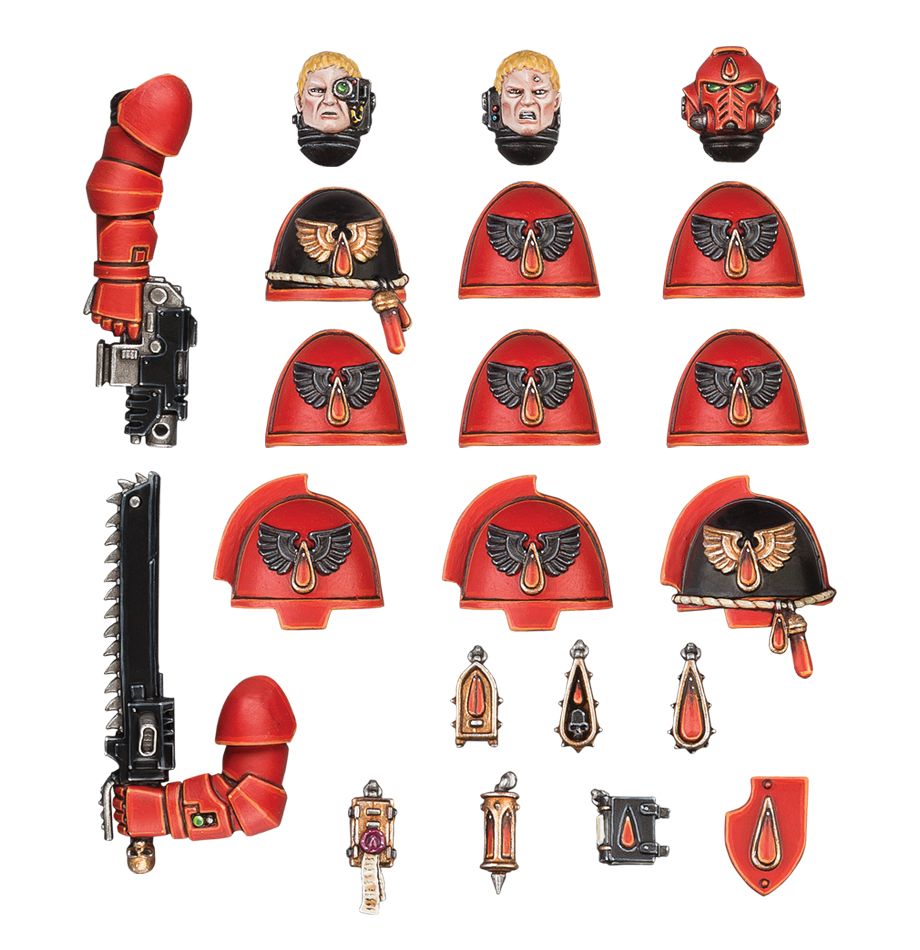 Loadouts of the Primaris Blood Angels