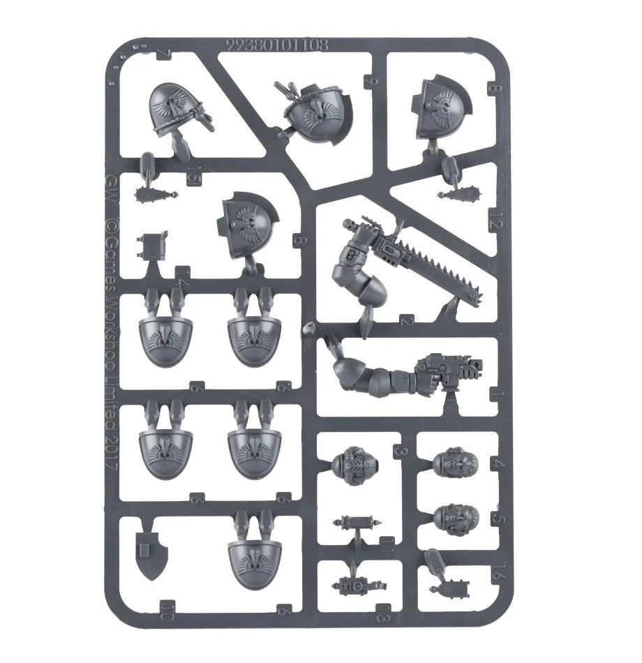 Loadouts of the Primaris Blood Angels