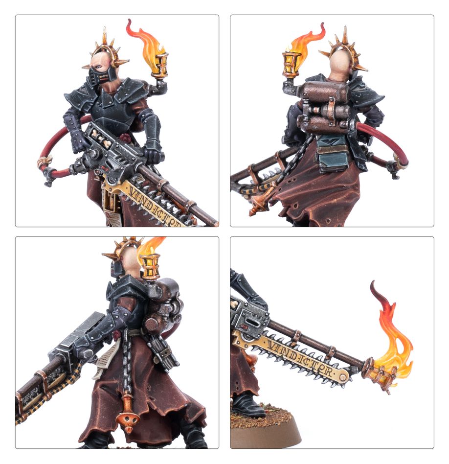 Warhammer 40000 - Adeptus Sororritas - Ministorum Priest With Vindictor