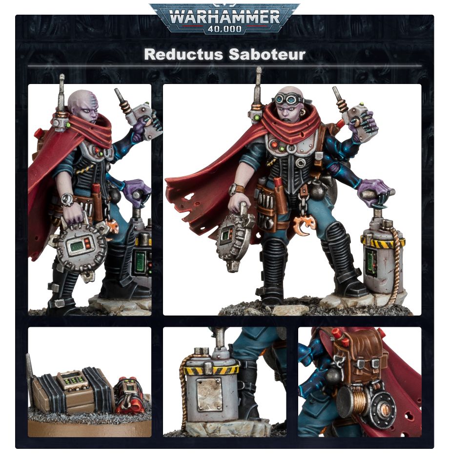 Warhammer 40000 - Genestealer Cults - Reductus Saboteur