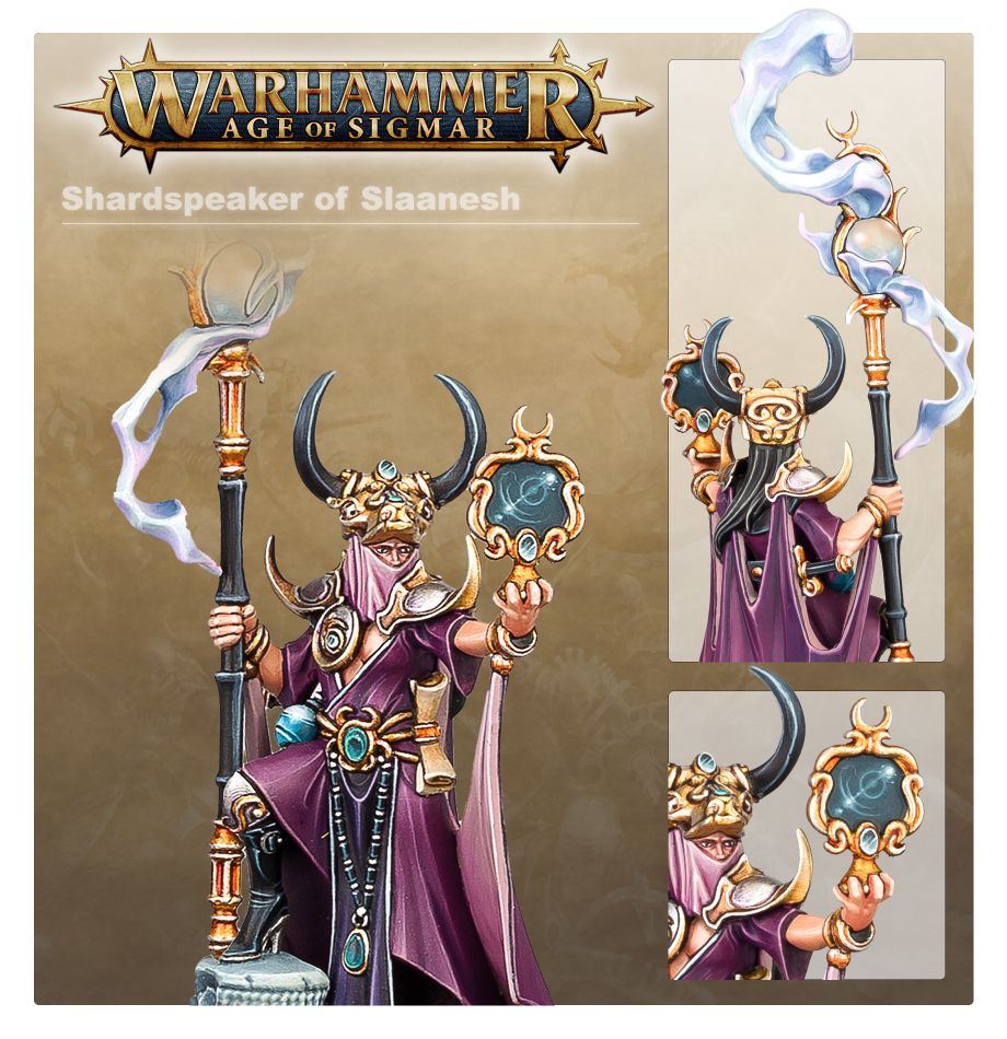 Age of Sigmar - Hedonites of Slaanesh - Shardspeaker of Slaanesh