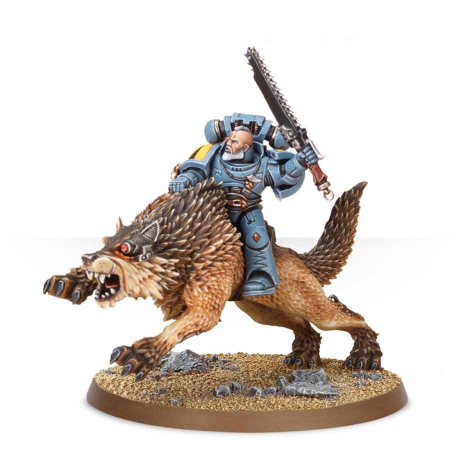 Warhammer 4000 - Space Wolves - Thunderwolf Cavalry