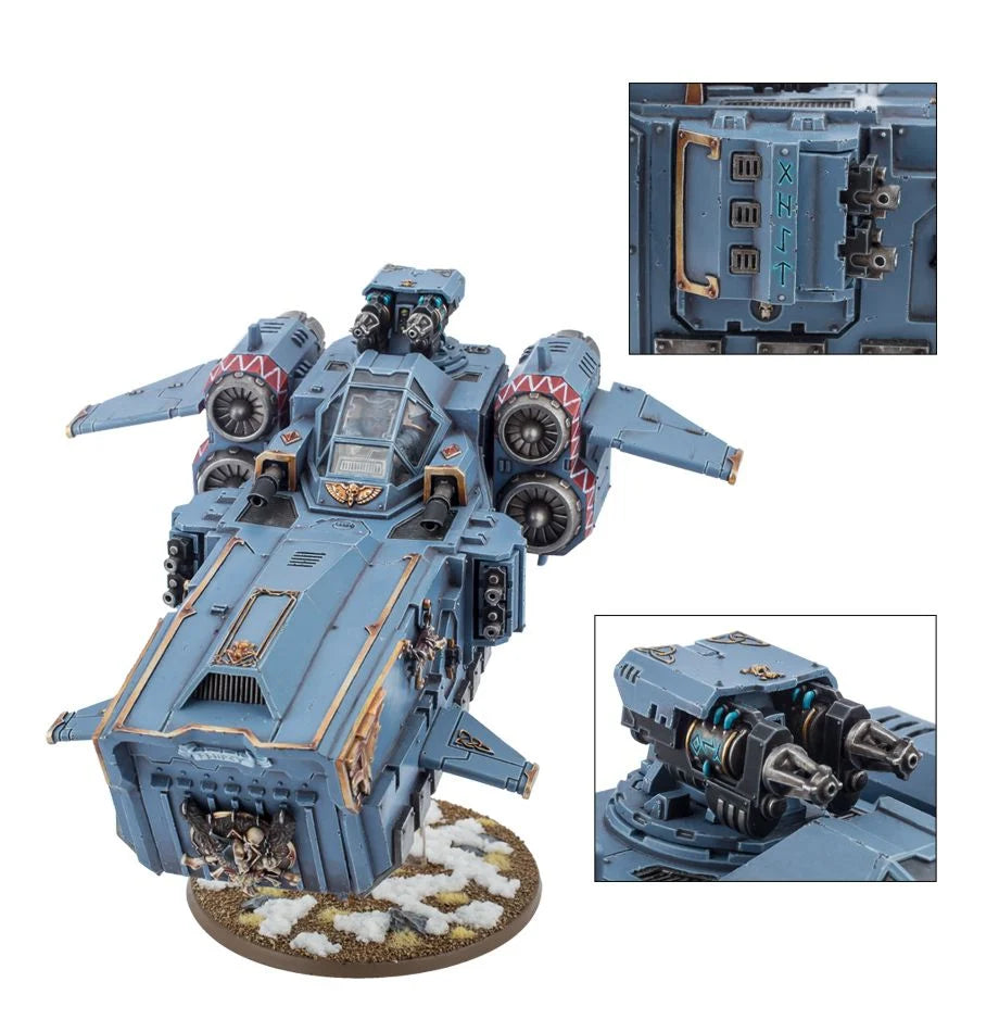 Warhammer 40000 - Space Wolves - Stormfang Gunship/Stormwolf