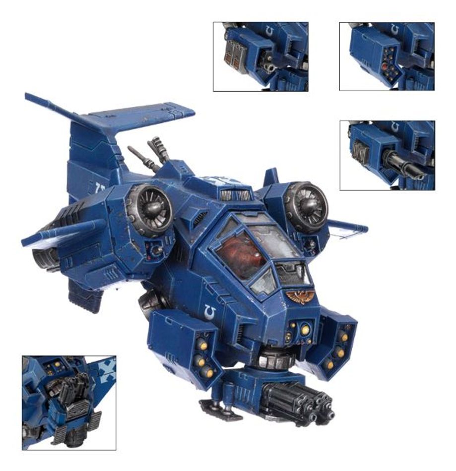 Warhammer 40000 - Space Marines - Stormhawk Interceptor