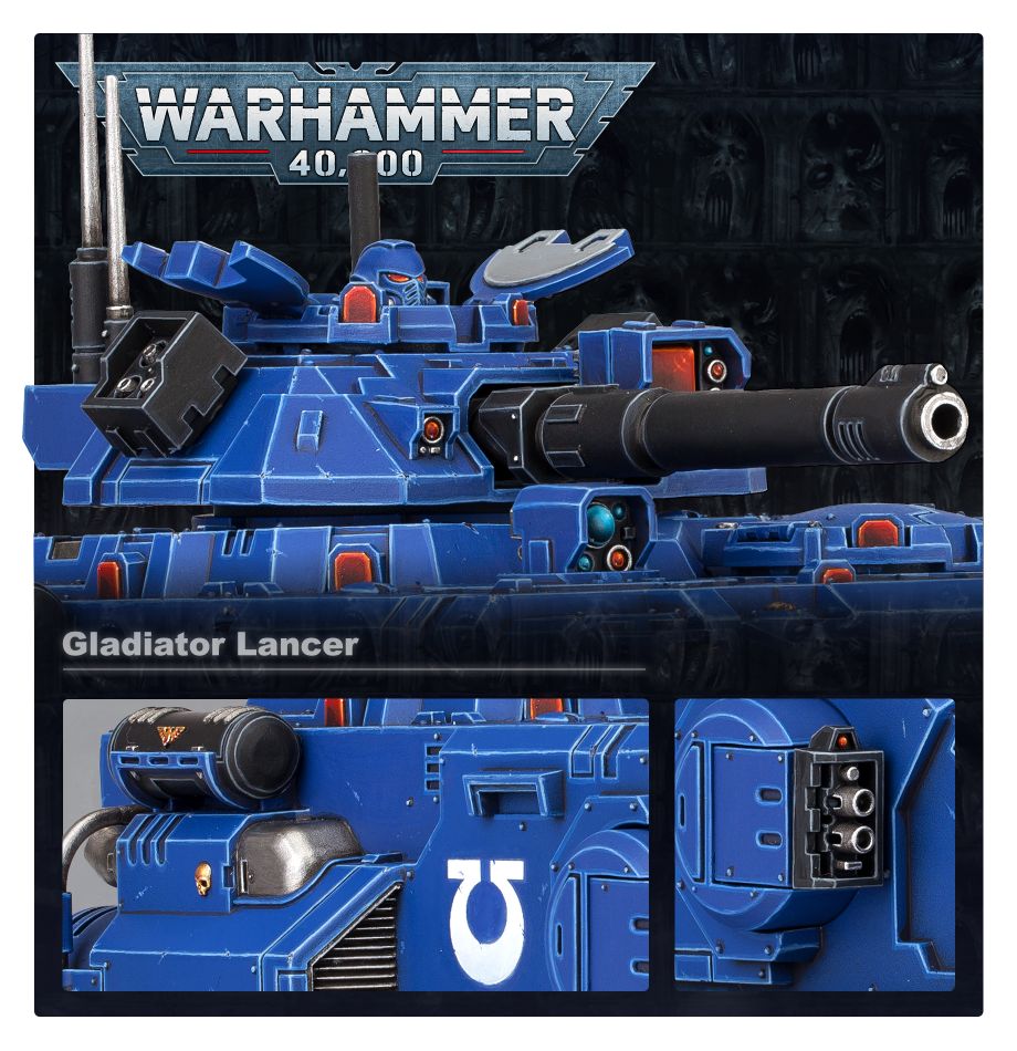 Warhammer 40000 - Space Marines - Gladiator Valiant/Gladiator Reaper/Gladiator Lancer/Impulsor